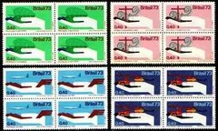 Brasil C 0800/03 Proteção Nacional Quadras 1973 NNN