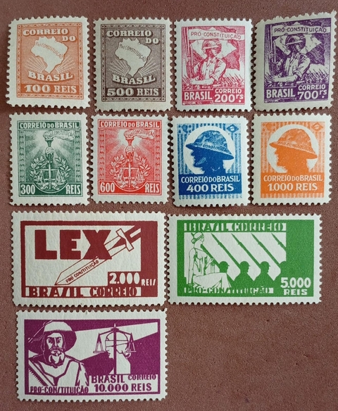 Comemorativos (1932) - Série completa (C-46/56) - Novos!