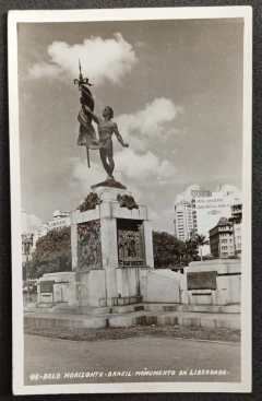 Foto Postal - Belo Horizonte - Monumento da Liberdade - Novo! 