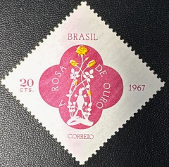 Brasil (1967) - Marmorizado (C-576Y) - 50 Ufs
