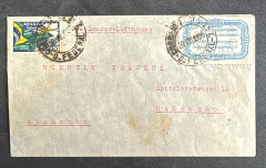 História Postal - Envelope circulado do Rio de Janeiro para Hamburgo (Alemanha) em 1936 - CONDOR LUF