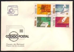 18213 Portugal Fdc Introdução Do Código Postal 1978