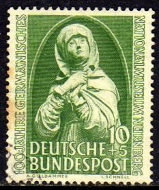 06761 Alemanha Ocidental 38 Madona De Nuremberg U