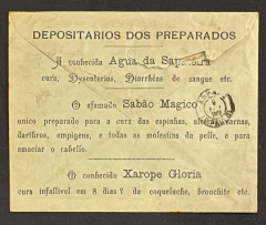 Envelope comercial, circulado de S. Paulo para Amparo, porteado com selo isolado Madrugada 200 Réis (RHM 97) - Propagand - comprar online