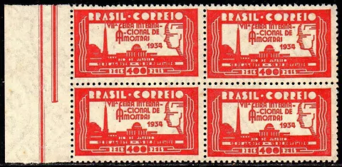 Brasil C 0067 Feira De Amostras Quadra 1934 NNN (a)