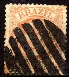 Brasil Império 56 D. Pedro Cabeça Grande U (b)