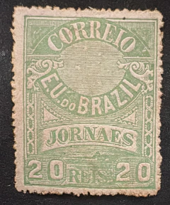 Jornais - jornal 20 Réis - Impressão em relevo, novo, dt. 13 - J 23 D - 160 Ufs.