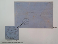 Envelope de Papel Espesso Linhado circulado da Capital Federal (Rio de Janeiro) para Berlim/Alemanha em 25 de abril de 1 na internet