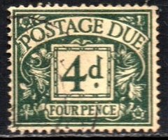 08494 Inglaterra Taxa 28 Numeral Filigrana K U