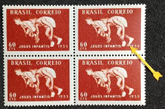 Variedade - Comemorativo (C-363A) - Quadra pedra no pé do atleta - Nova!