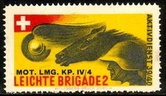 11321 Suiça Cinderelas Da 2ª Guerra Mundial Cavalo