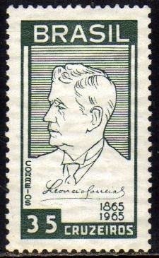 Brasil 536 Y Marmorizado Leôncio Correia Nnn