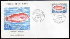 20183 Costa Do Marfim 327a Peixes 1973