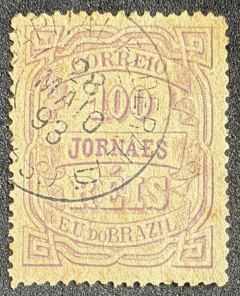 Jornal 100 Réis, malva, dt: 13 - J 21 - 70 Ufs.