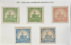 Telégrafos - T4, T4a, T5, T6 e T6a - sem carimbo de controle - Série completa nova + variedades de cor - 1550 ufs (catá