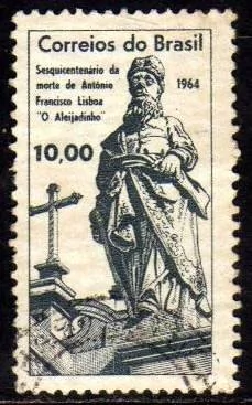 Brasil 520 Y Marmorizado Obras De Aleijadinho U