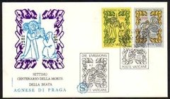 18312 Vaticano FDC Beata Agnese De Praça 1982