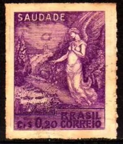 Brasil C 0198 B Vitória Papel Tramado Opaco U