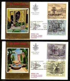 18230 Vaticano Fontes Séries De Ouro Com Certificado 75