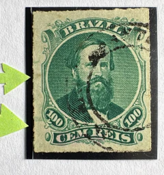 D. Pedro 100 Réis Perce - chapa corroida. - comprar online