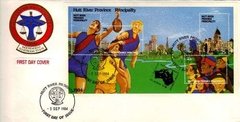 17434 Principado De Hutt River Fdc Futebol Australiano