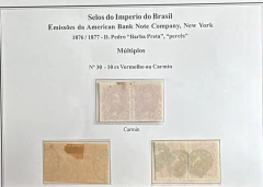 D. Pedro 10 Réis Barba Preta, Percê - 3 pares, sendo um carmim - 810 Ufs - coleção de referência Klerman Lopes. - comprar online