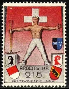 11335 Suiça Cinderelas Da 2ª Guerra Mundial Brasões