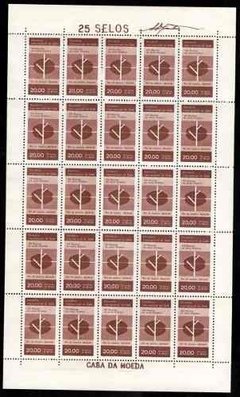 Brasil C 0464 Folha Completa Convênio Do Café 1961 Nnn
