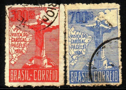 Brasil C 0080/81 Pacelli 1934 U (f)