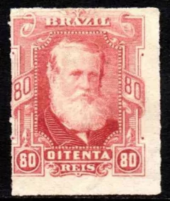 Brasil Império 40 D. Pedro Perce Barba Branca N (a)