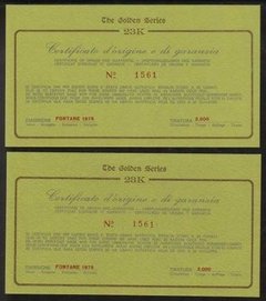 18230 Vaticano Fontes Séries De Ouro Com Certificado 75 - comprar online