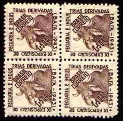 Brasil C 0185 Exposição Pecuária Quadra 1943 Nn