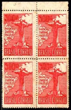 Brasil C 0078 A Pacelli 2ª Tiragem Quadra Nn