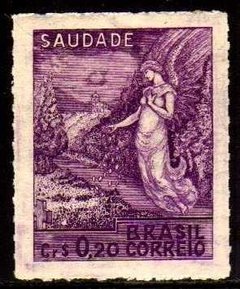 Brasil C 0198 B Vitória Papel Tramado Opaco Nn
