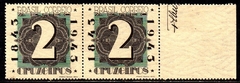 Brasil A 049 Numerais Par Horizontal NNN