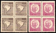 Brasil A 059/60 Barão de Rio Branco Quadras NNN