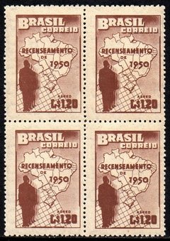 Brasil A 077 Recenseamento Geral Quadra NNN