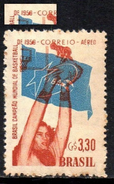 Brasil A 087 B Campeonato de Basquete Variedade 1958 NN