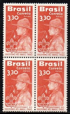 Brasil A 099 Escotismo Quadra NNN