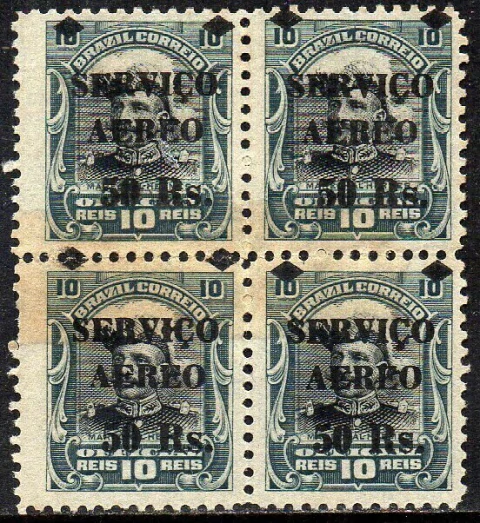 Brasil Aéreos A1A4 Hermes Variedade 4 Losangos Quadra N