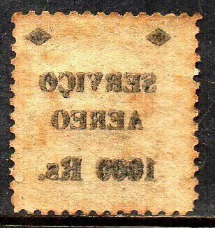 Brasil Aéreos A8 Hermes Decalque no Verso NN (a)