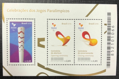 Brasil B-195 Celebrações dos Jogos Paralimpicos NNN