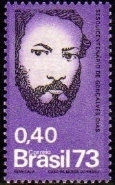 Brasil C 0796 Gonçalves Dias 1973 NNN