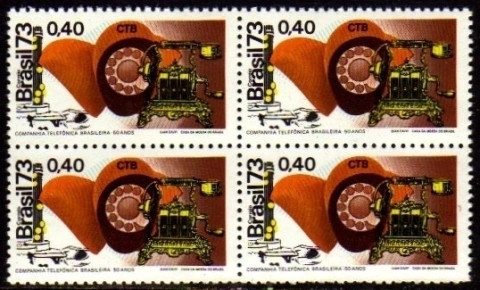 Brasil C 0817 Companhia Telefônica Quadra 1973 NNN