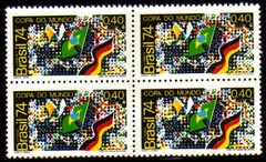 Brasil C 0853 Campeonato de Futebol Quatro 1974 NNN