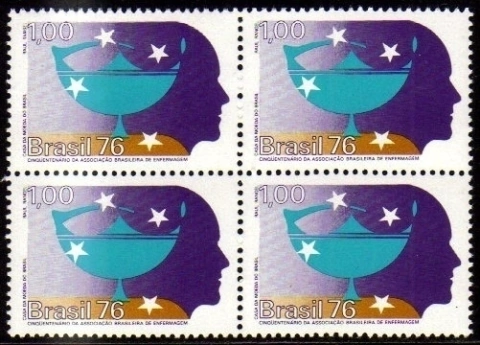 Brasil C 0947 Associação de Enfermagem Quadra 1976 NNN