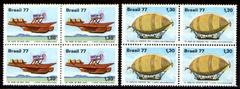 Brasil C 1009/10 Aviação Civil Quadras 1977 NNN