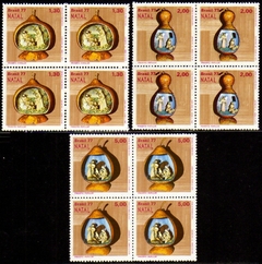 Brasil C 1013/15 Presépios Populares Quadras 1977 NNN