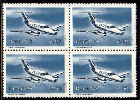 Brasil C 1102 Avião Embraer Quadra 1979 NNN