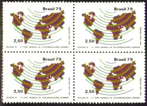 Brasil C 1116 Telecom Quadra 1979 NNN